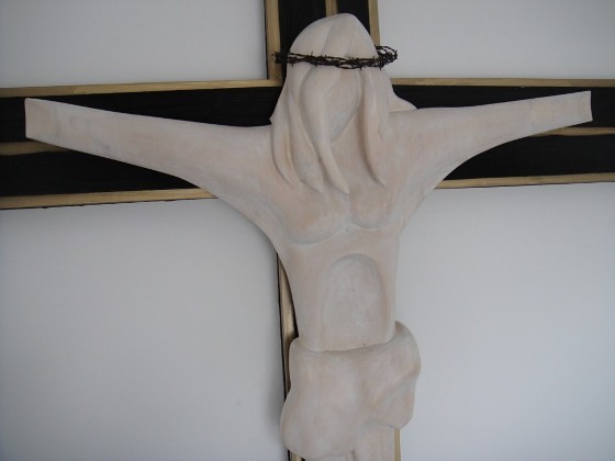 Friedhof Sankt Gallen / Pater Ulrich Diel OSB Friedhofskreuz von Tom Well