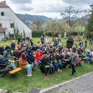 Palmsonntag 2024 auf dem Kirchberg in Deutschfeistritz