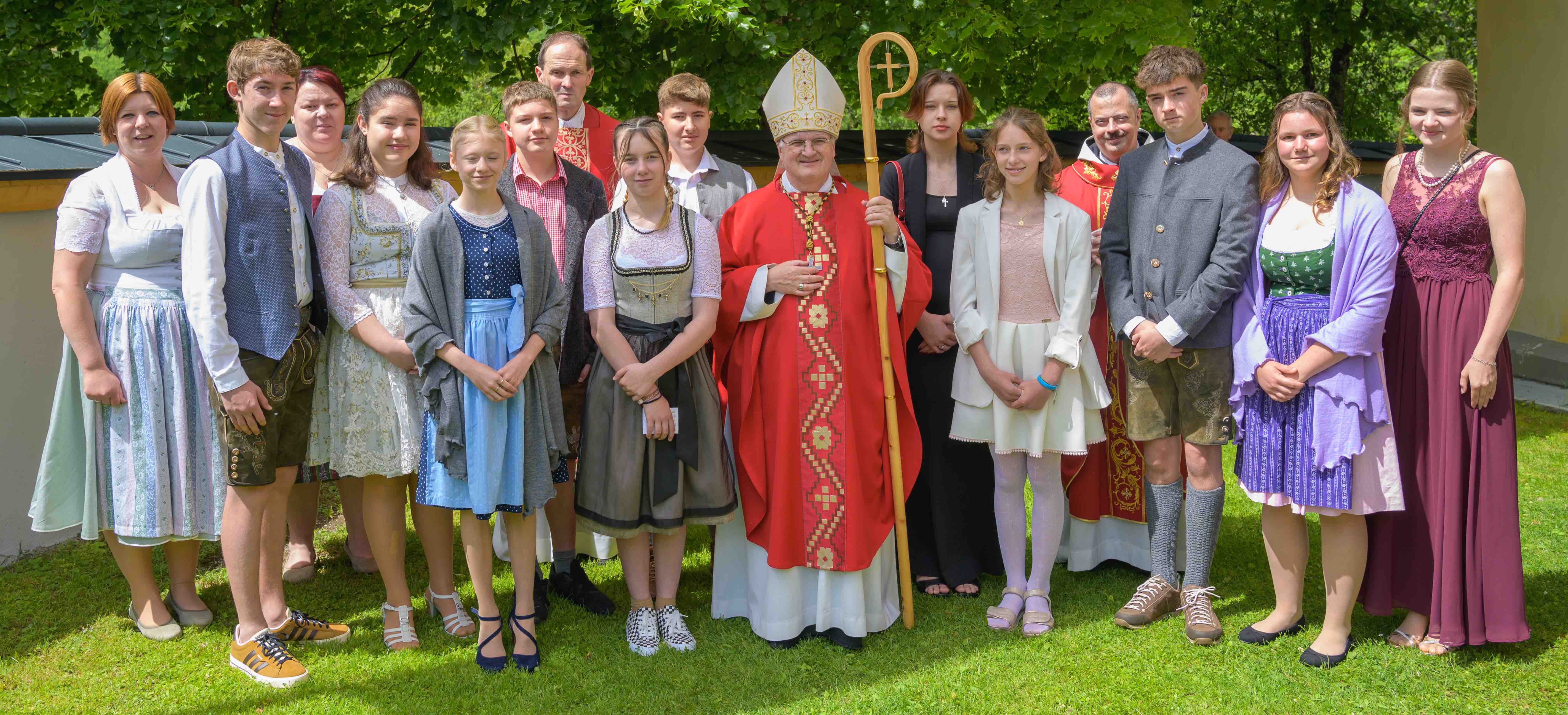 Firmung in Landl 2024 / Meissl Manfred